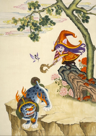 Illustration for article titled League of Legends Turned into Beautiful Korean Art